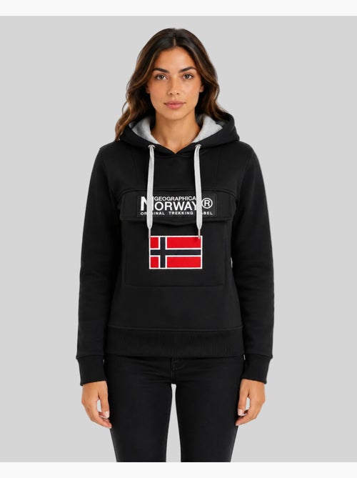 Sweat à capuche gadrien – geographical norway - Kiabi Sweat à capuche gadrien – geographical norway - Kiabi