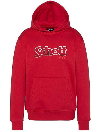 Sweat à capuche garçon schott