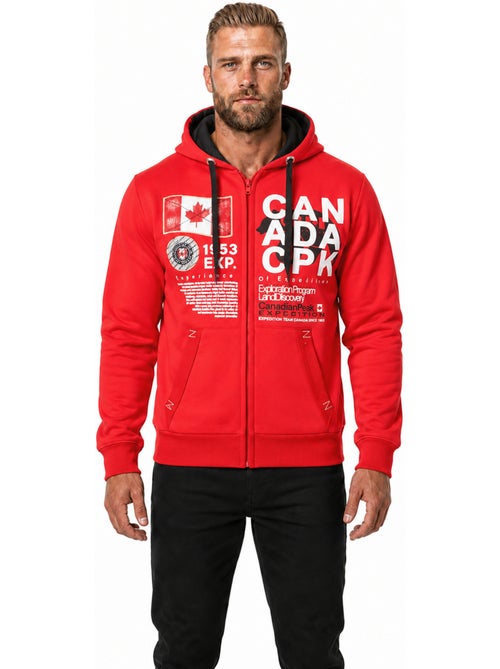 Sweat à capuche gasadeak – canadian peak - Kiabi Sweat à capuche gasadeak – canadian peak - Kiabi