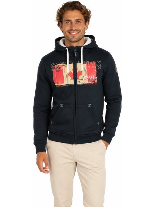 Sweat à capuche gayteak – canadian peak - Kiabi