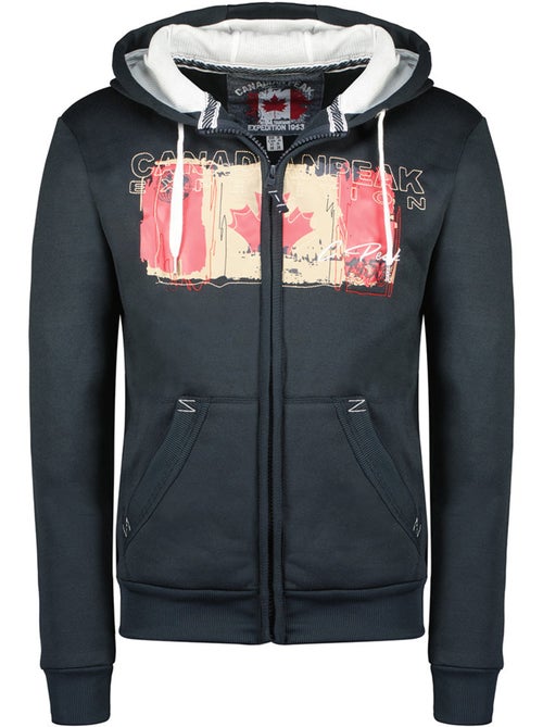 Sweat à capuche gayteak – canadian peak - Kiabi