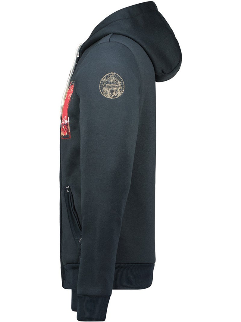Sweat à capuche gayteak – canadian peak Bleu marine - Kiabi