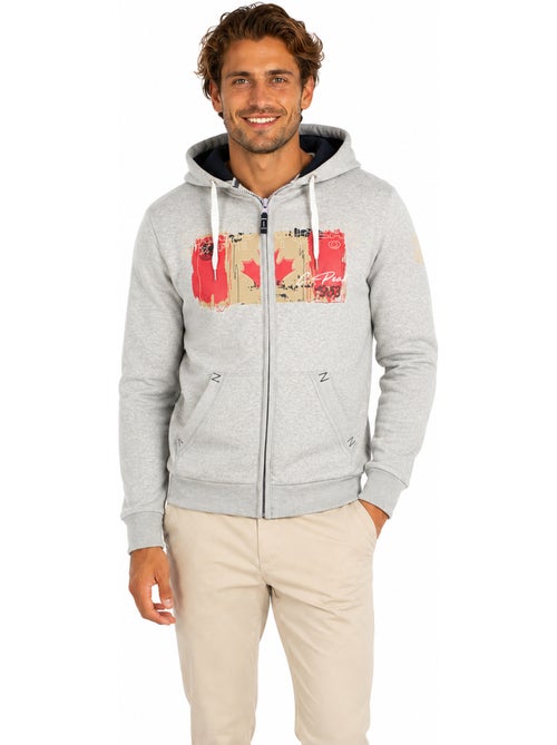 Sweat à capuche gayteak – canadian peak - Kiabi Sweat à capuche gayteak – canadian peak - Kiabi