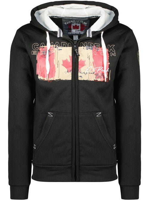 Sweat à capuche gayteak – canadian peak - Kiabi
