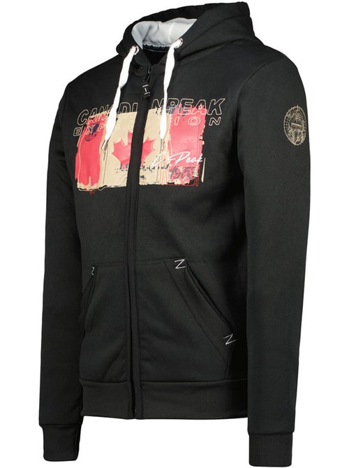 Sweat à capuche gayteak – canadian peak - Kiabi