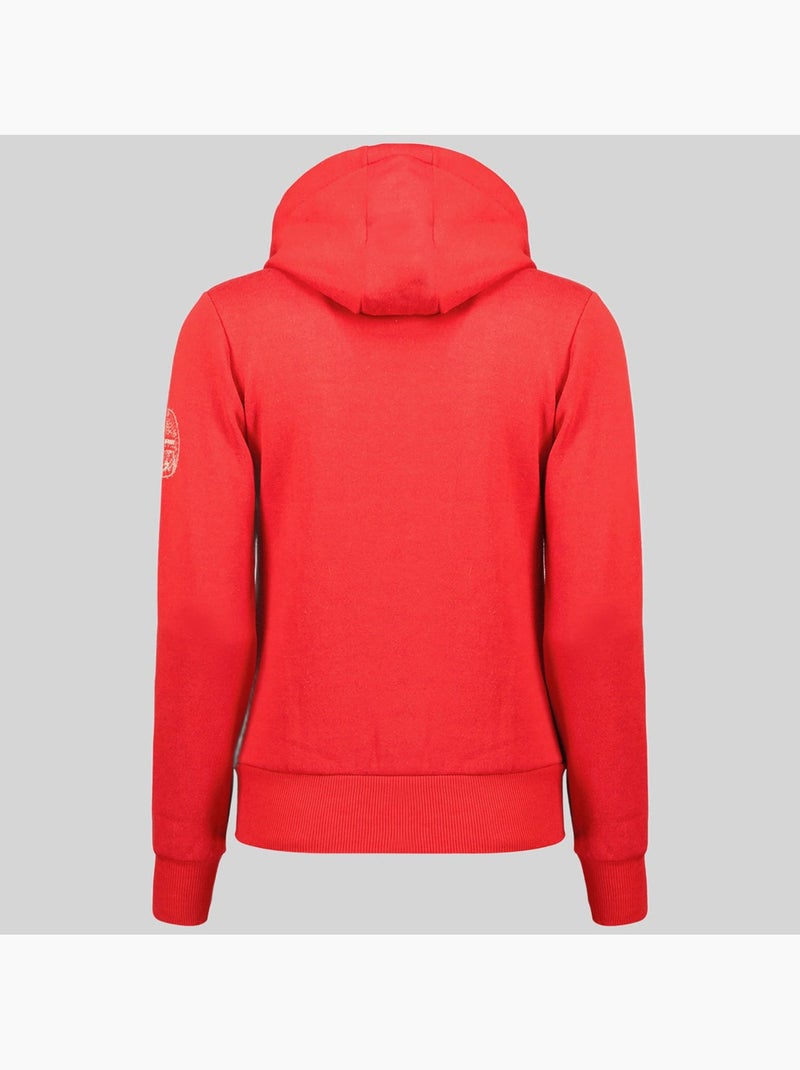 Sweat à capuche gayto – geographical norway Rouge - Kiabi