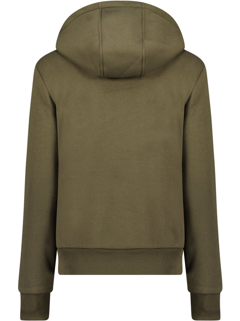 Sweat à capuche genifeak – canadian peak Kaki - Kiabi