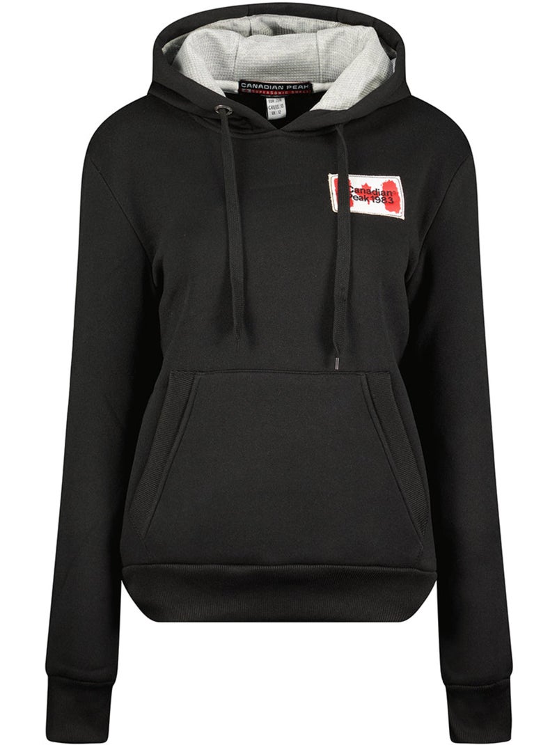 Sweat à capuche genifeak – canadian peak Noir - Kiabi