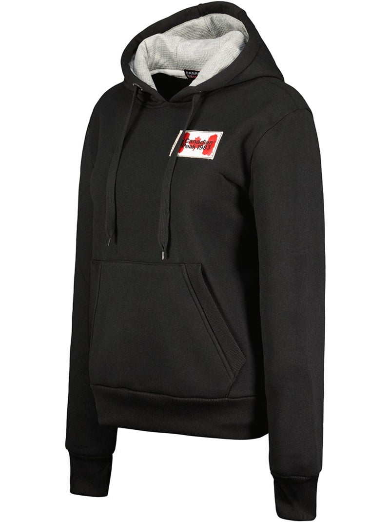 Sweat à capuche genifeak – canadian peak Noir - Kiabi