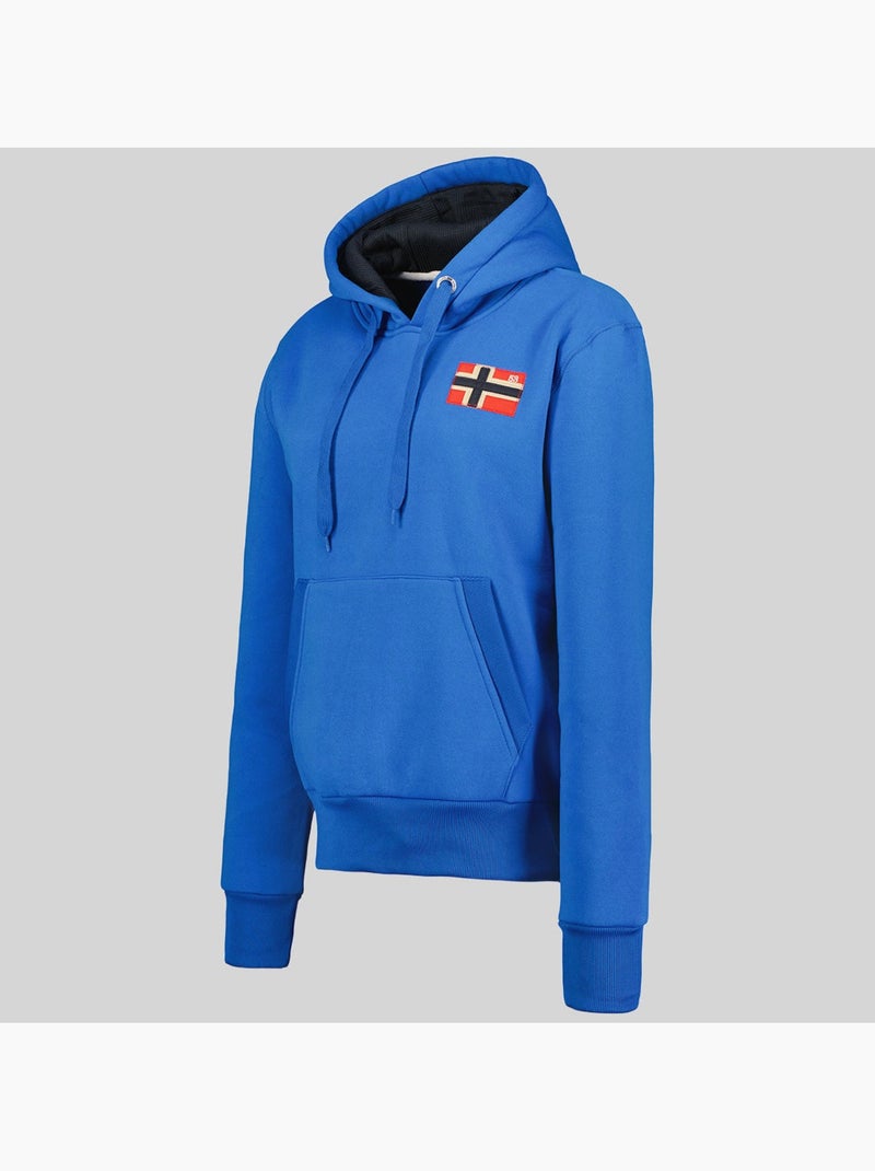 Sweat à capuche genifer – geographical norway Bleu roi - Kiabi