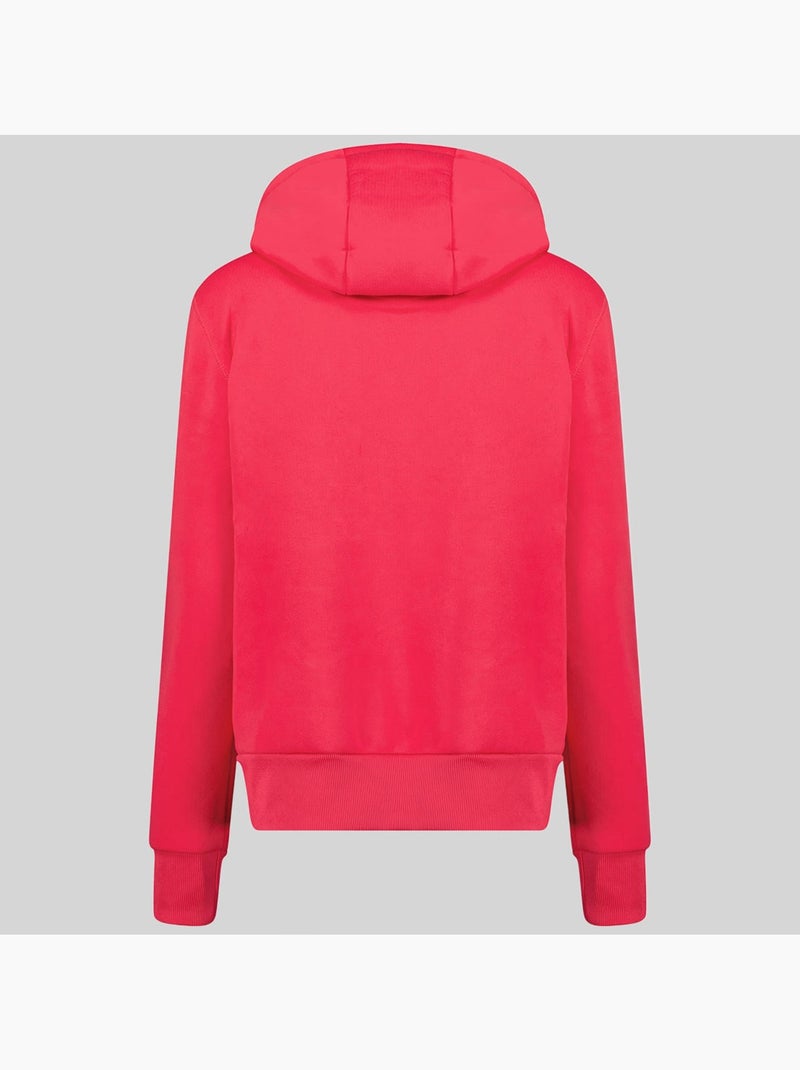 Sweat à capuche genifer – geographical norway Rose fluo - Kiabi