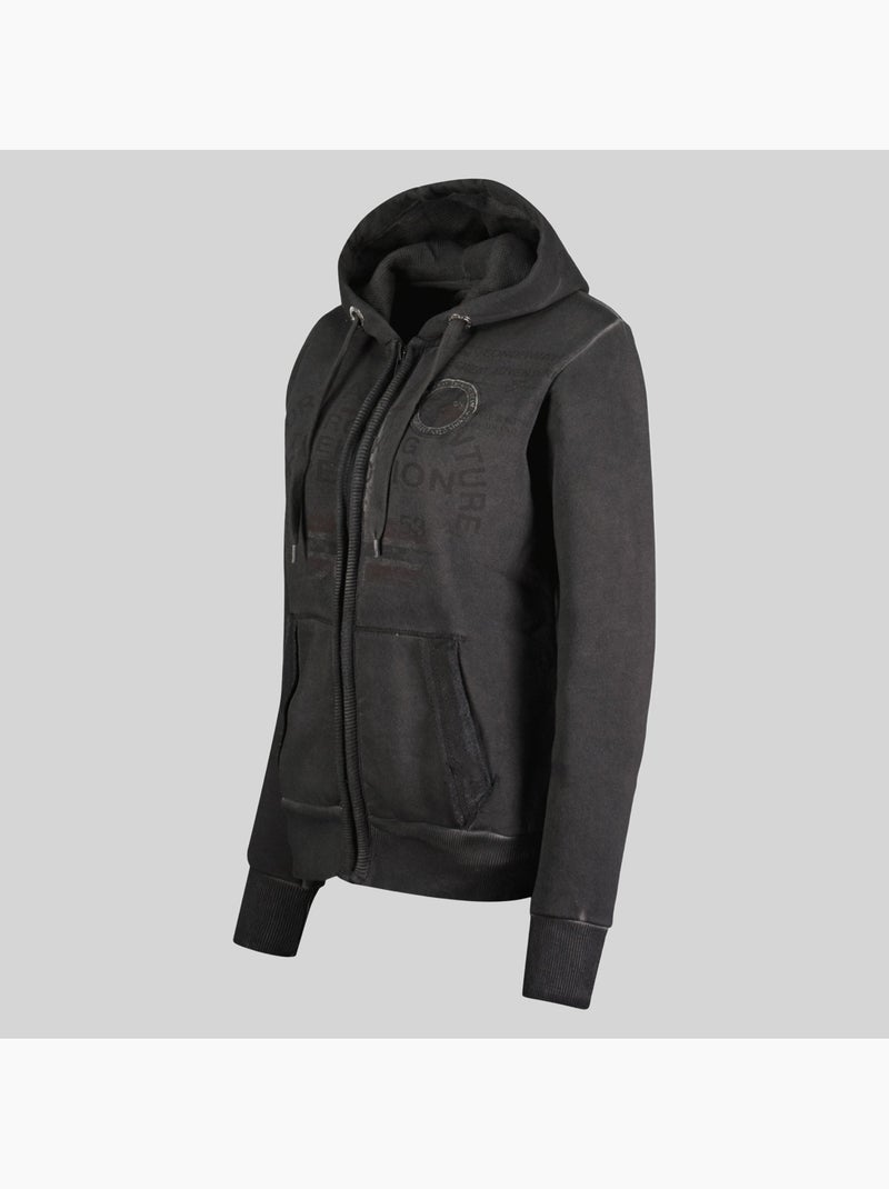 Sweat à capuche gergen – geographical norway Noir - Kiabi