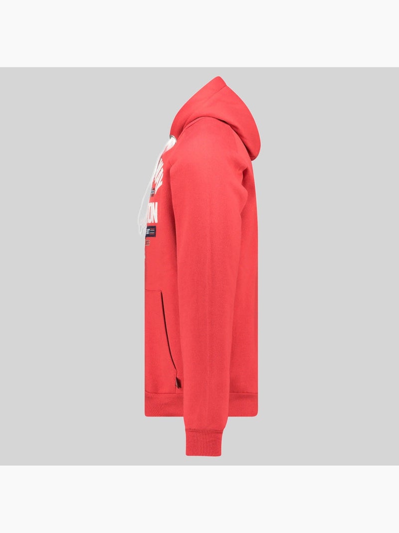 Sweat à capuche germanito – geographical norway Rouge - Kiabi