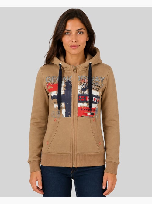 Sweat à capuche getchup – geographical norway - Kiabi