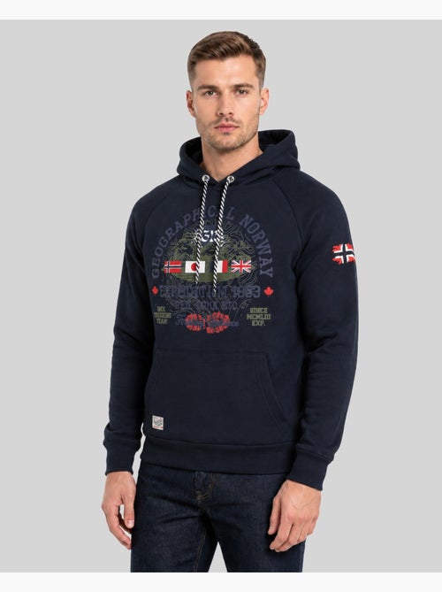 Sweat à capuche gexpe – geographical norway - Kiabi Sweat à capuche gexpe – geographical norway - Kiabi