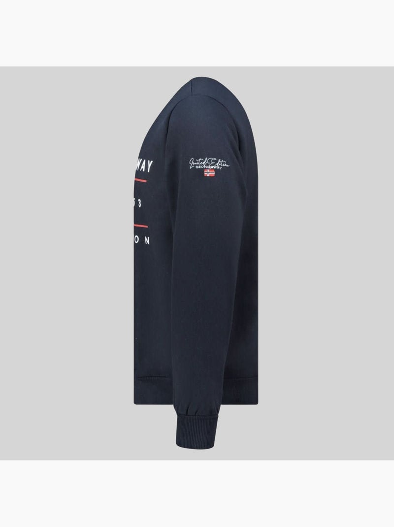 Sweat à capuche gezolo – geographical norway Gris clair - Kiabi