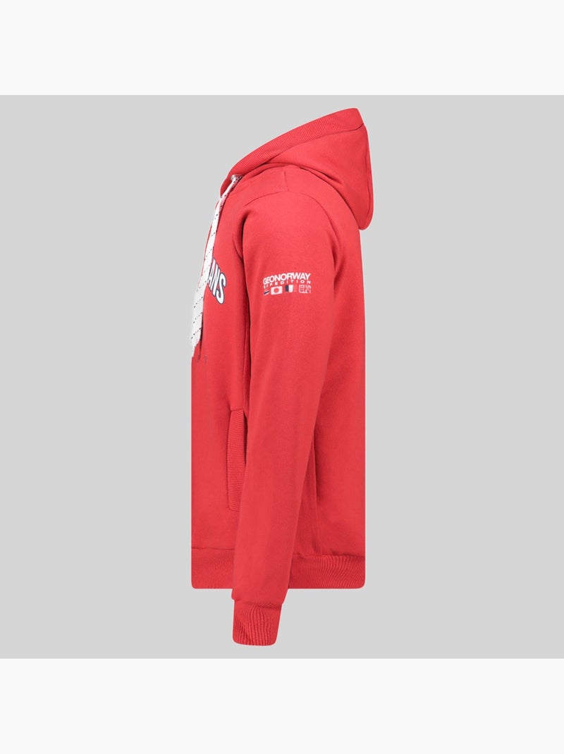 Sweat à capuche ghagen – geographical norway Rouge - Kiabi