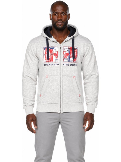Sweat à capuche ginameak – canadian peak - Kiabi