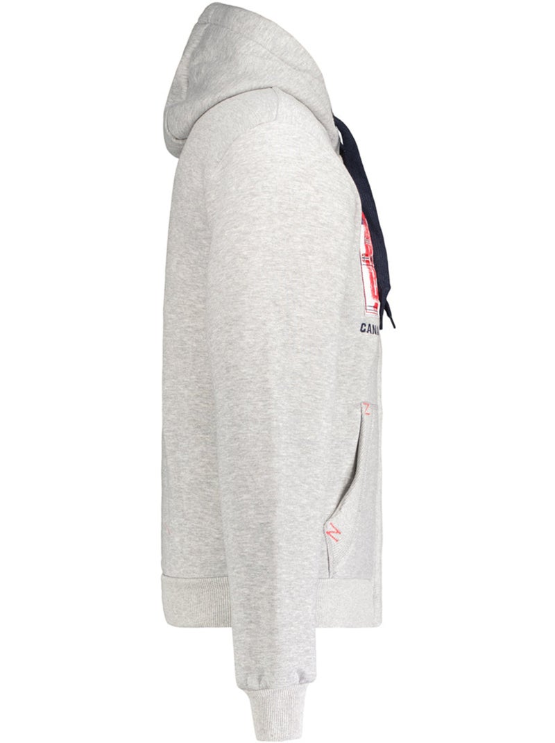 Sweat à capuche ginameak – canadian peak Gris - Kiabi