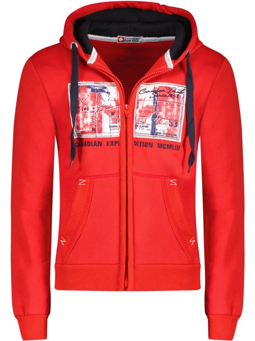 Sweat à capuche ginameak – canadian peak - Kiabi