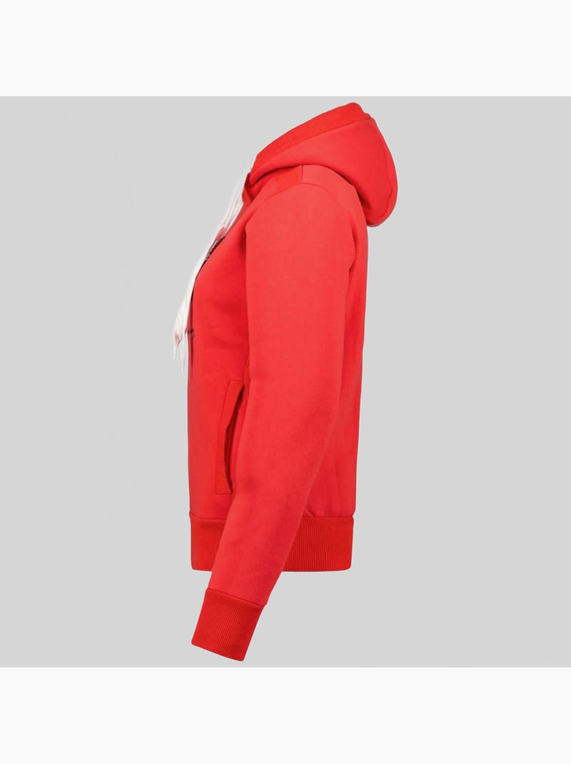 Sweat à capuche goisette – geographical norway Rouge - Kiabi