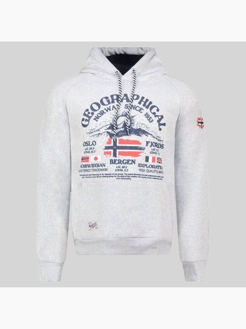 Sweat à capuche gommy – geographical norway - Kiabi Sweat à capuche gommy – geographical norway - Kiabi