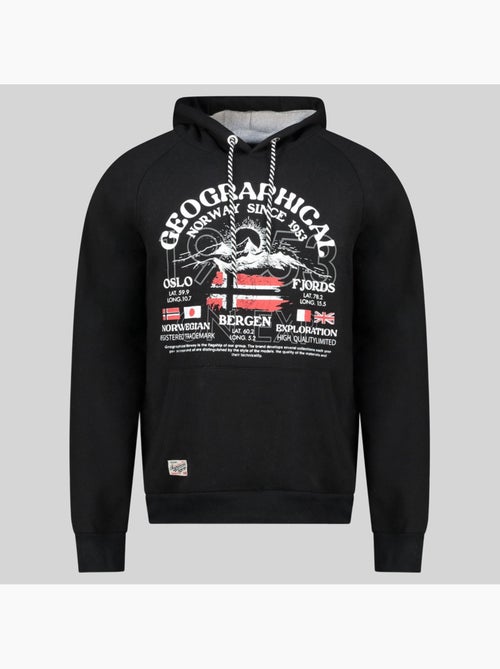 Sweat à capuche gommy – geographical norway - Kiabi Sweat à capuche gommy – geographical norway - Kiabi
