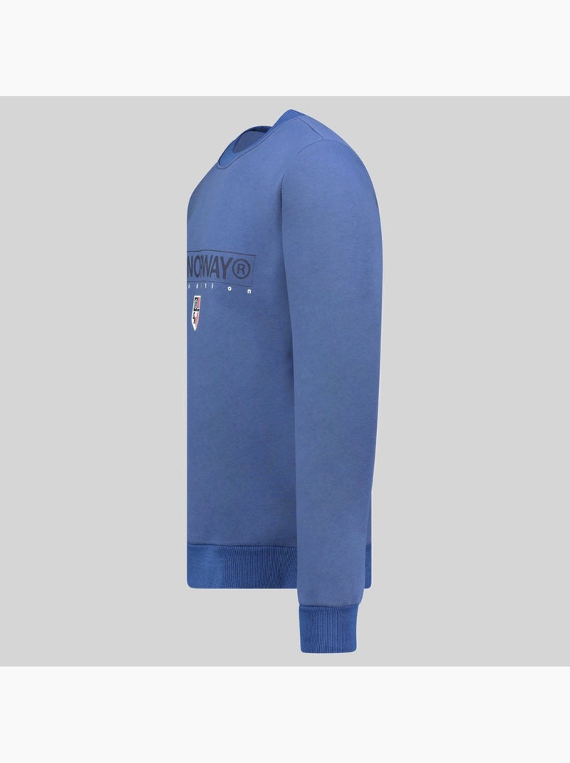 Sweat à capuche gotrun – geographical norway Bleu - Kiabi