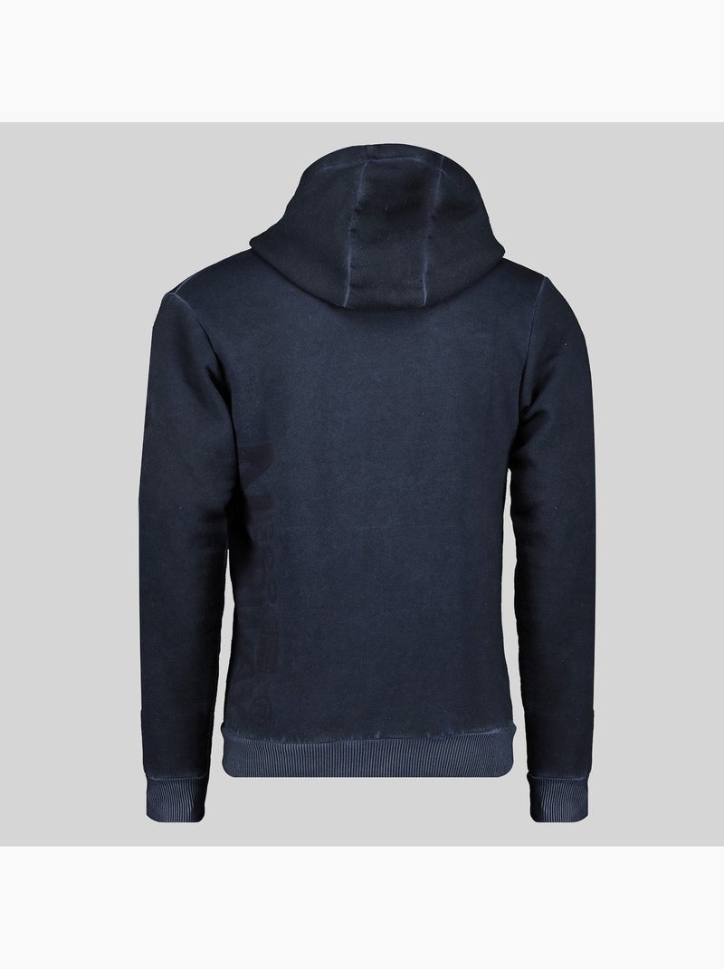 Sweat à capuche gotz – geographical norway Bleu marine - Kiabi