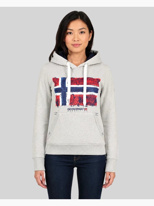 Sweat à capuche gpalm – geographical norway - Kiabi Sweat à capuche gpalm – geographical norway - Kiabi