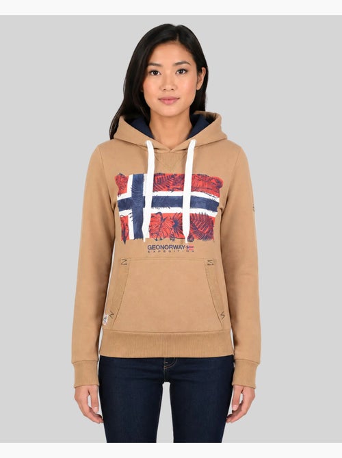 Sweat à capuche gpalm – geographical norway - Kiabi Sweat à capuche gpalm – geographical norway - Kiabi