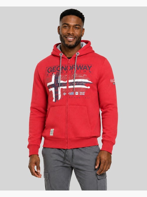 Sweat à capuche grusty – geographical norway - Kiabi Sweat à capuche grusty – geographical norway - Kiabi