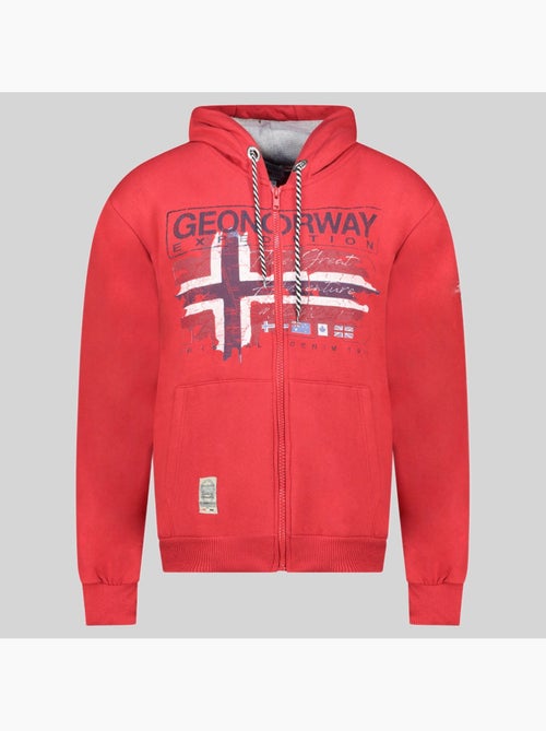 Sweat à capuche grusty – geographical norway - Kiabi Sweat à capuche grusty – geographical norway - Kiabi