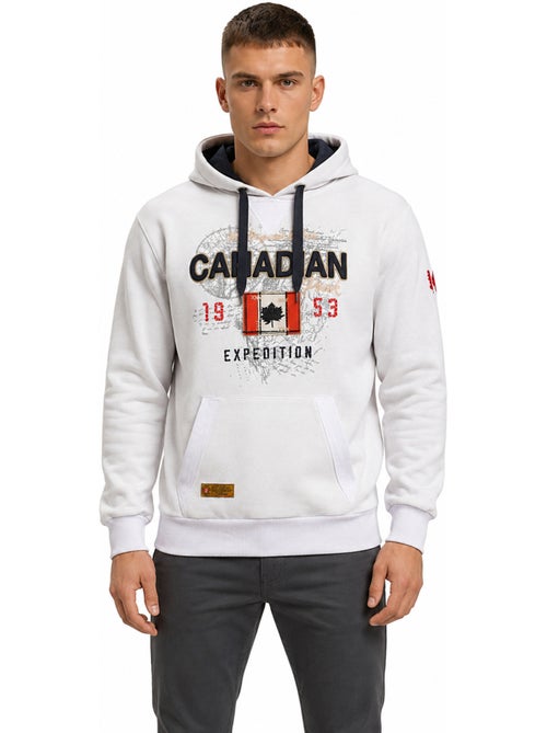 Sweat à capuche guitreak – canadian peak - Kiabi