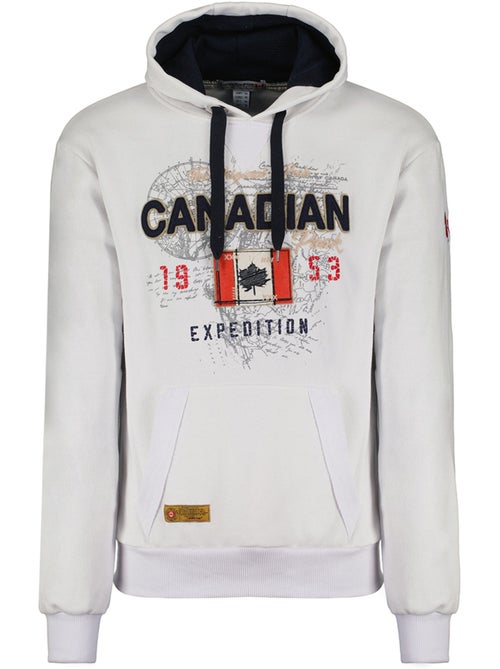 Sweat à capuche guitreak – canadian peak - Kiabi