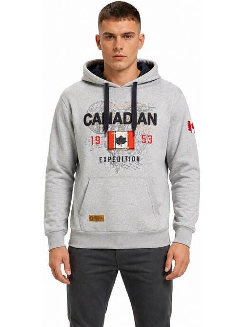 Sweat à capuche guitreak – canadian peak - Kiabi