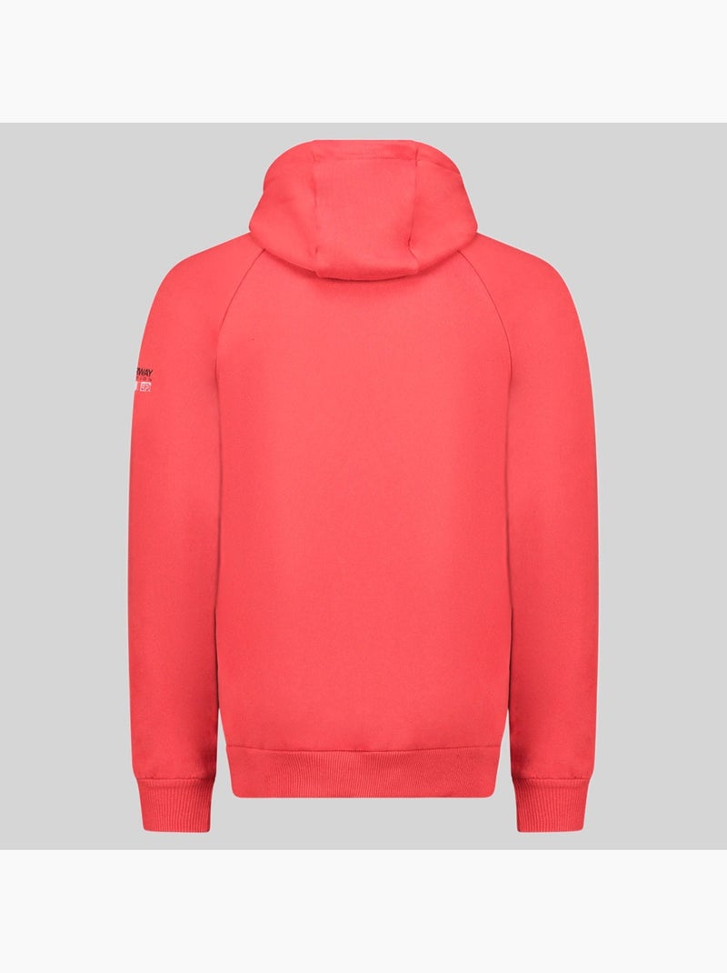 Sweat à capuche gvick – geographical norway Rouge - Kiabi