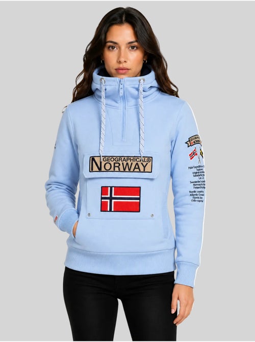 Sweat à capuche gymclass – geographical norway - Kiabi Sweat à capuche gymclass – geographical norway - Kiabi