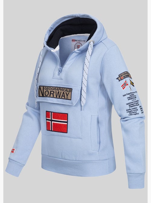 Sweat à capuche gymclass – geographical norway - Kiabi Sweat à capuche gymclass – geographical norway - Kiabi