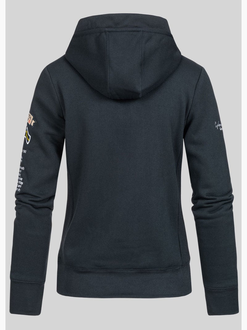 Sweat à capuche gymclass – geographical norway Bleu marine - Kiabi