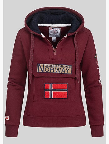 Sweat à capuche gymclass – geographical norway
