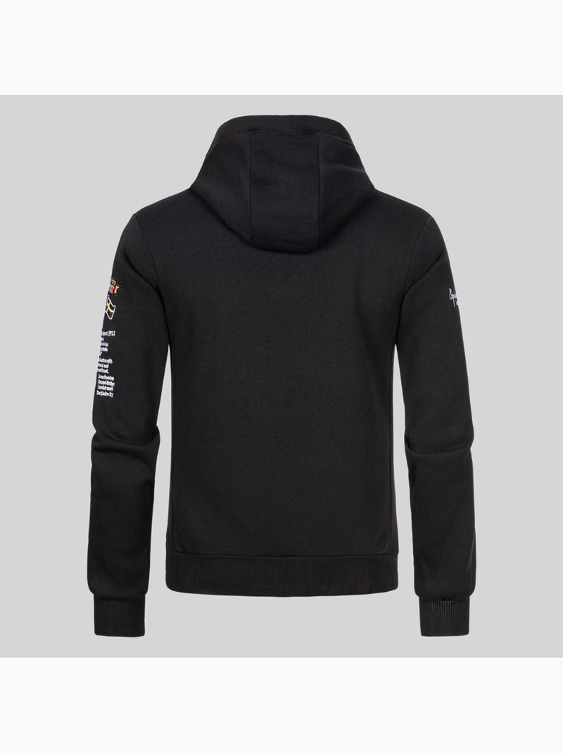 Sweat à capuche gymclass – geographical norway Noir - Kiabi