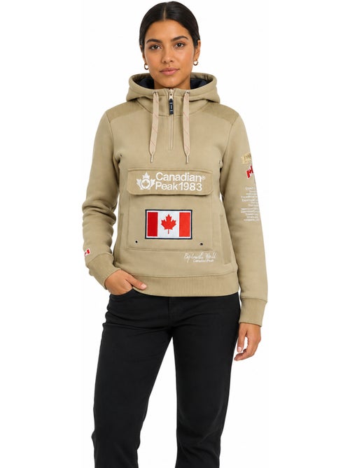 Sweat à capuche gyrelle – canadian peak - Kiabi