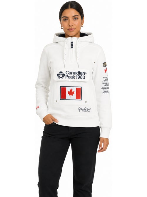Sweat à capuche gyrelle – canadian peak - Kiabi