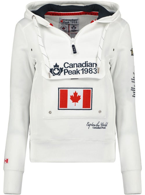 Sweat à capuche gyrelle – canadian peak - Kiabi