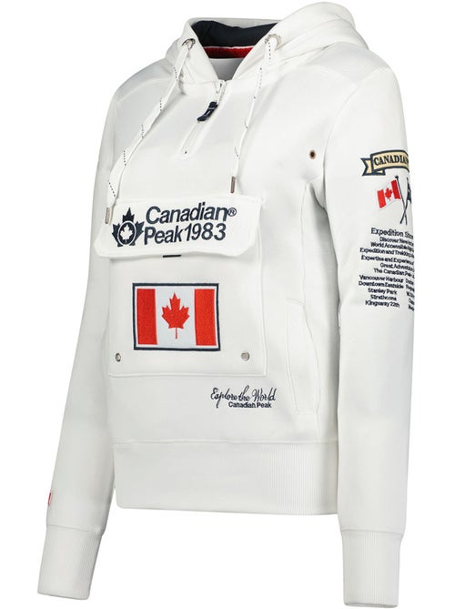Sweat à capuche gyrelle – canadian peak - Kiabi