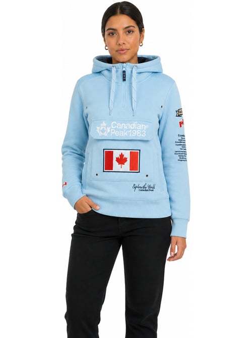Sweat à capuche gyrelle – canadian peak - Kiabi Sweat à capuche gyrelle – canadian peak - Kiabi