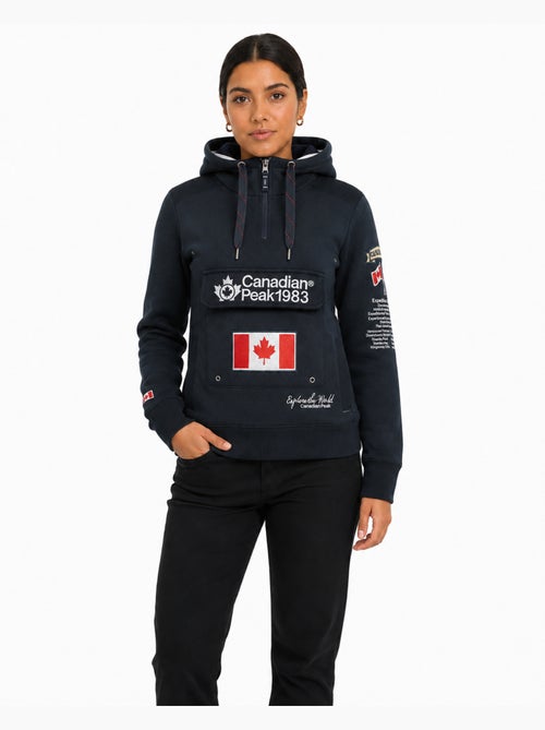 Sweat à capuche gyrelle – canadian peak - Kiabi