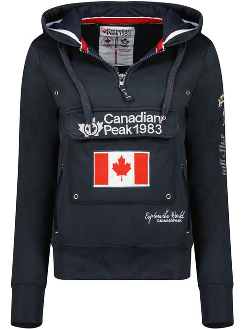 Sweat à capuche gyrelle – canadian peak - Kiabi