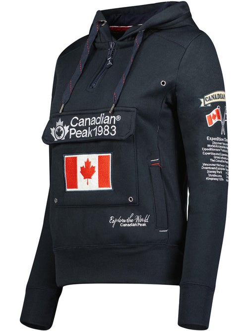 Sweat à capuche gyrelle – canadian peak - Kiabi